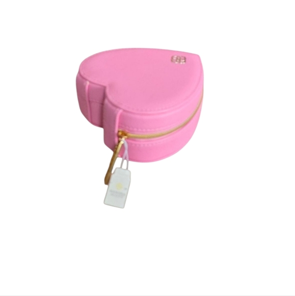 NWT Kendra Scott Heart Shaped Jewelry Case Pink - Picture 9 of 16